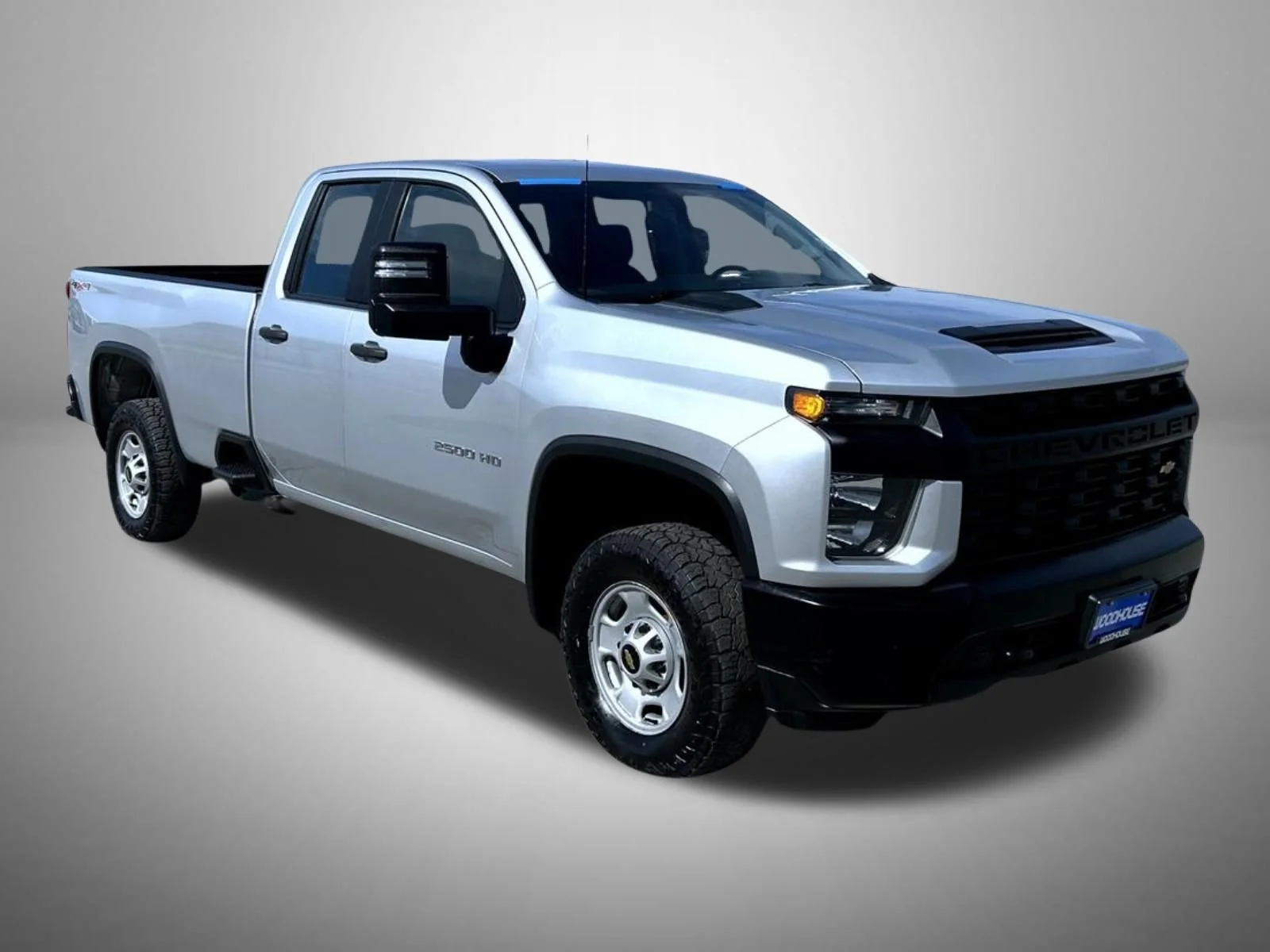 Certified Used 2020 Silver Chevrolet Work Truck image 4