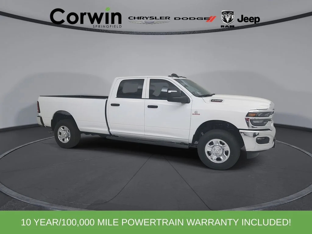 New 2026 Bright White Clear-Coat Exterior Paint RAM Tradesman image 1