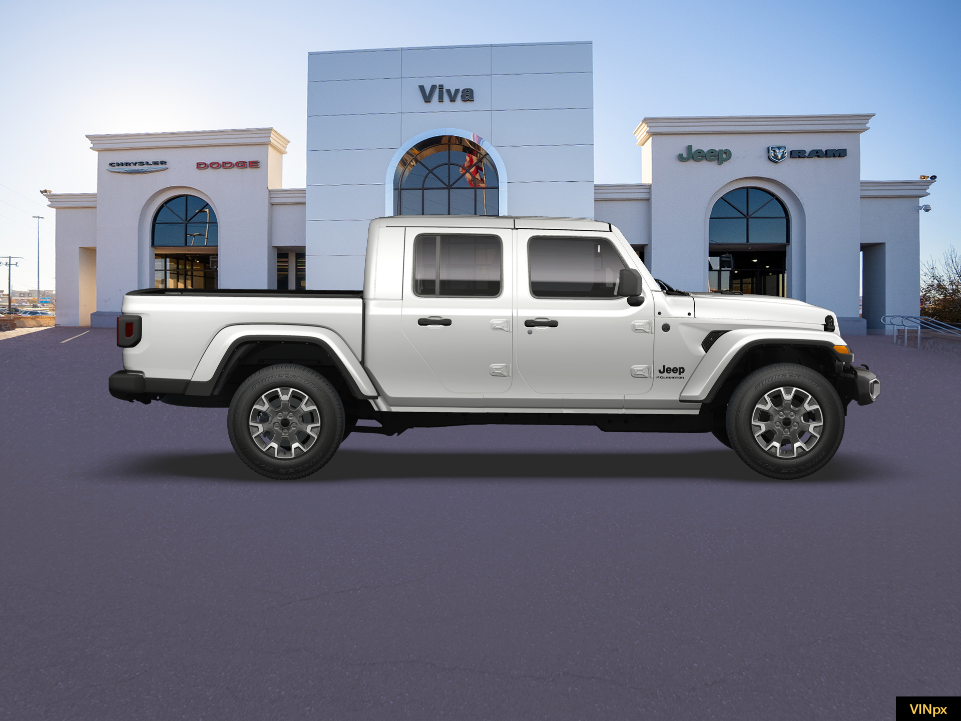 New 2026 Bright White Clearcoat Jeep Sahara image 9
