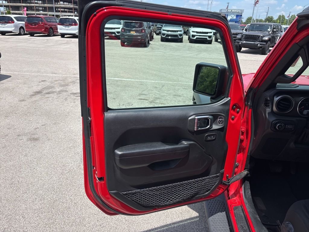 Certified Used 2018 Red Jeep Unlimited Sport S image 22