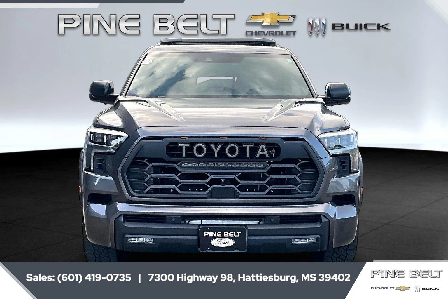Used 2025 Magnetic Gray Metallic Toyota TRD Pro image 3