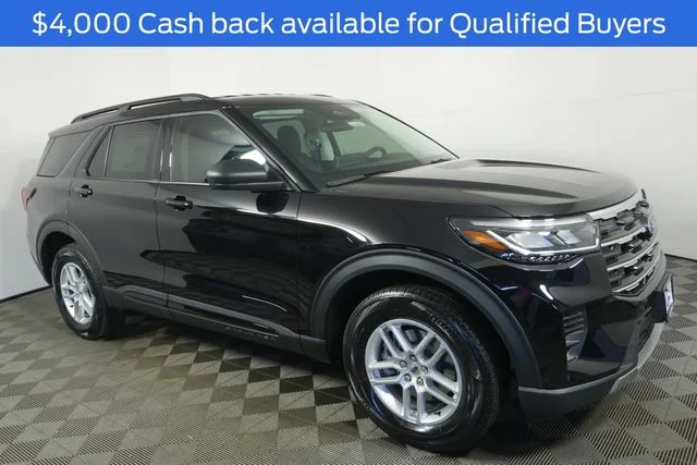 New 2026 Agate Black Metallic Ford Active image 2