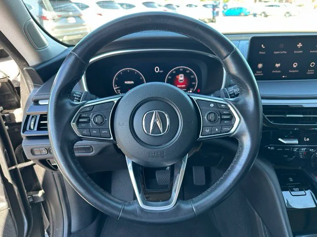 Used 2024 Liquid Carbon Metallic Acura SH-AWD TECH image 22