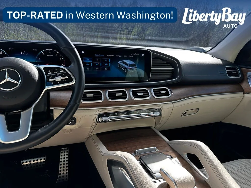 Used 2022 White Mercedes-Benz GLS 450 image 26
