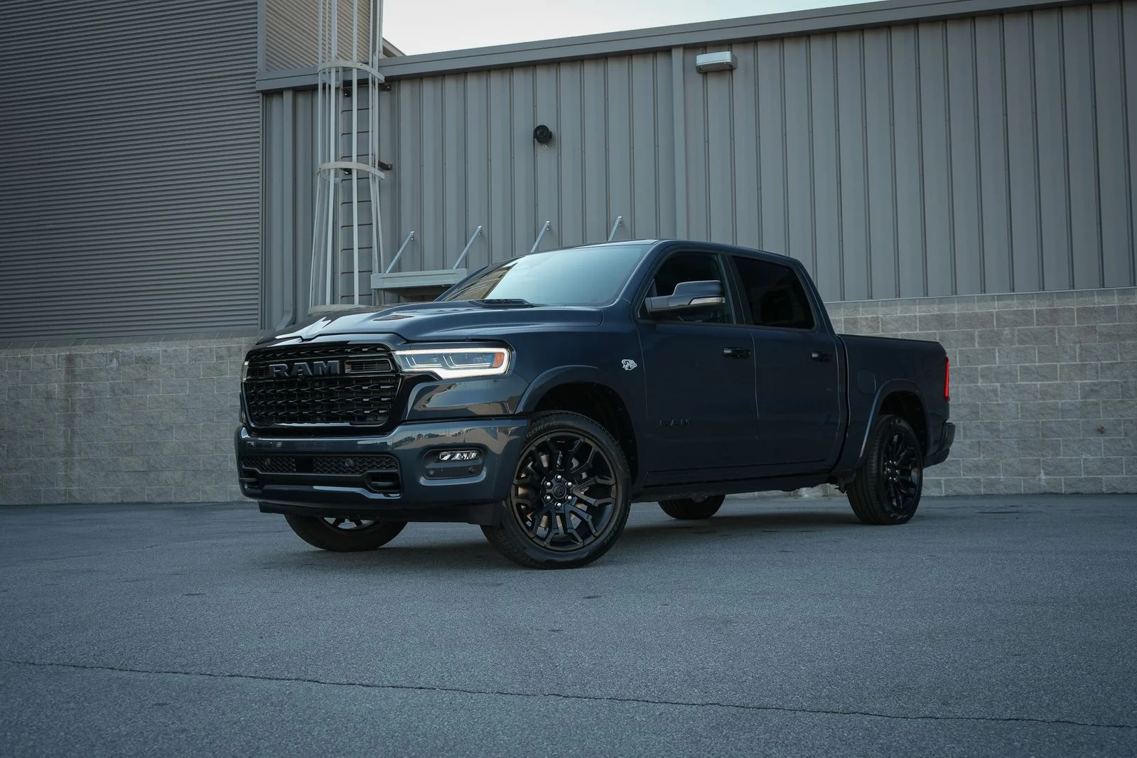 New 2026 Forged Blue Metallic Exterior Paint RAM Limited image 3