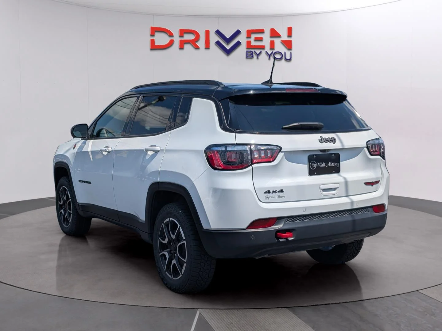 Used 2025 Bright White Clearcoat Jeep Trailhawk image 3