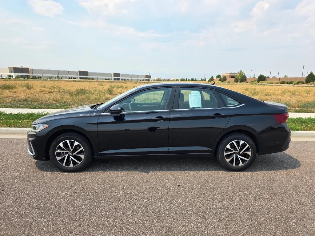 Used 2025 Deep Black Pearl Volkswagen S image 2