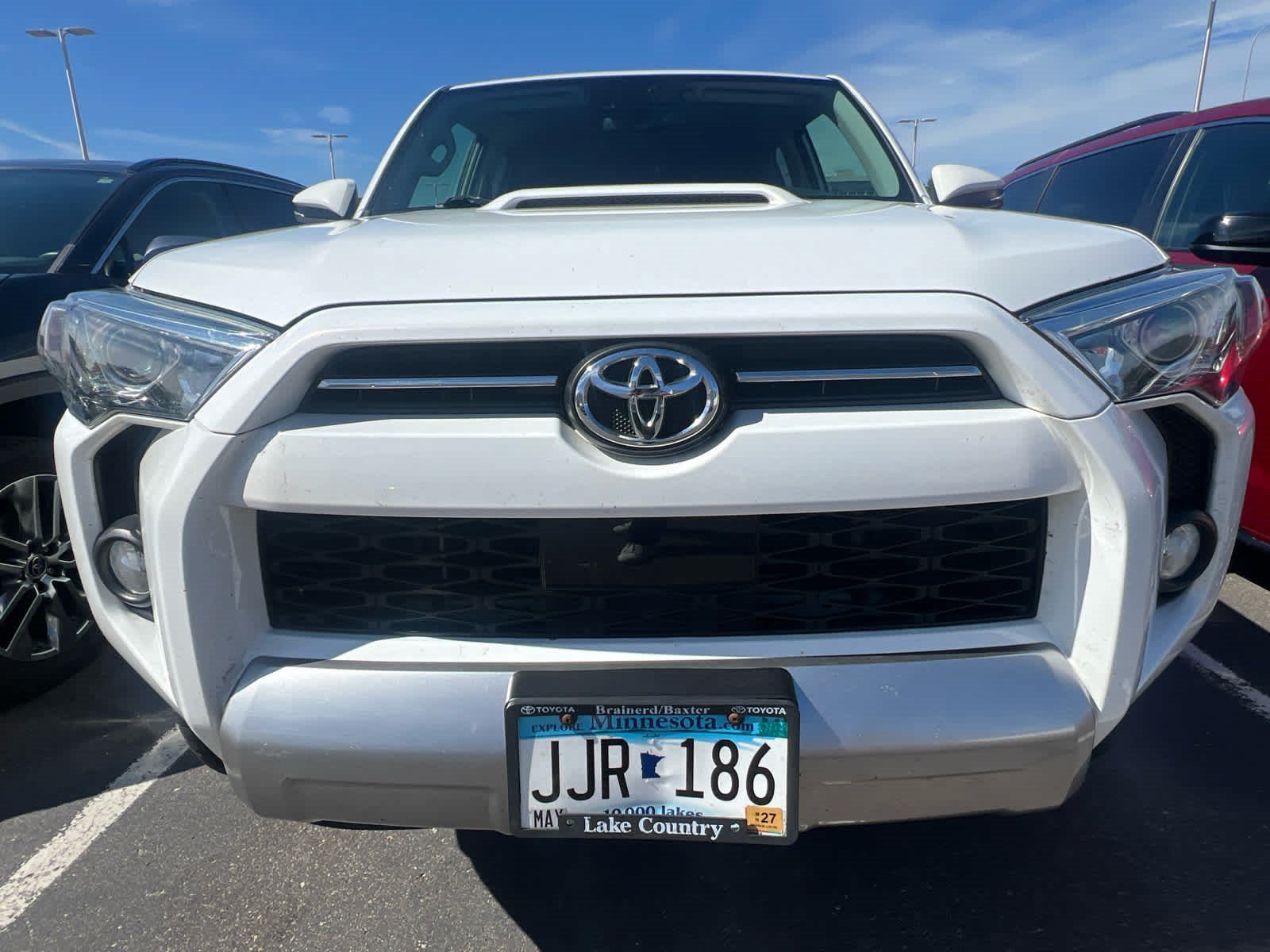 Used 2020 Super White Toyota TRD Off Road Premium image 2