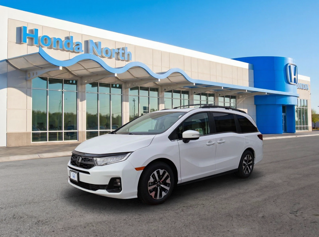 New 2026 Platinum White Pearl Honda EX-L image 1