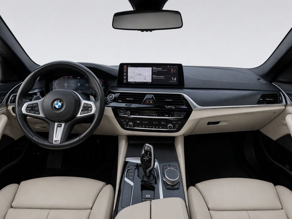 Certified Used 2023 Carbon Black Metallic BMW 530i xDrive image 37