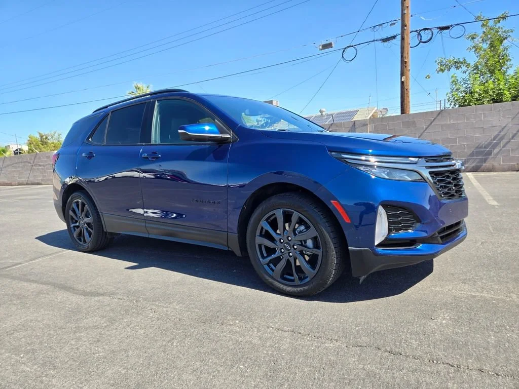 Used 2022 Blue Glow Metallic Chevrolet RS image 22