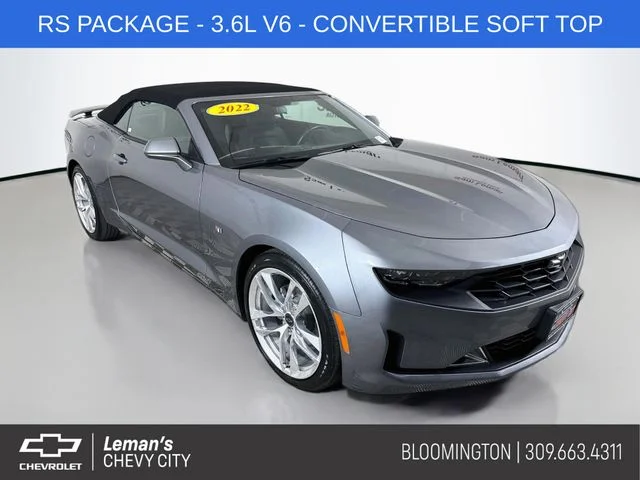 2022 Chevrolet Camaro 2LT for sale at Leman's Chevy City