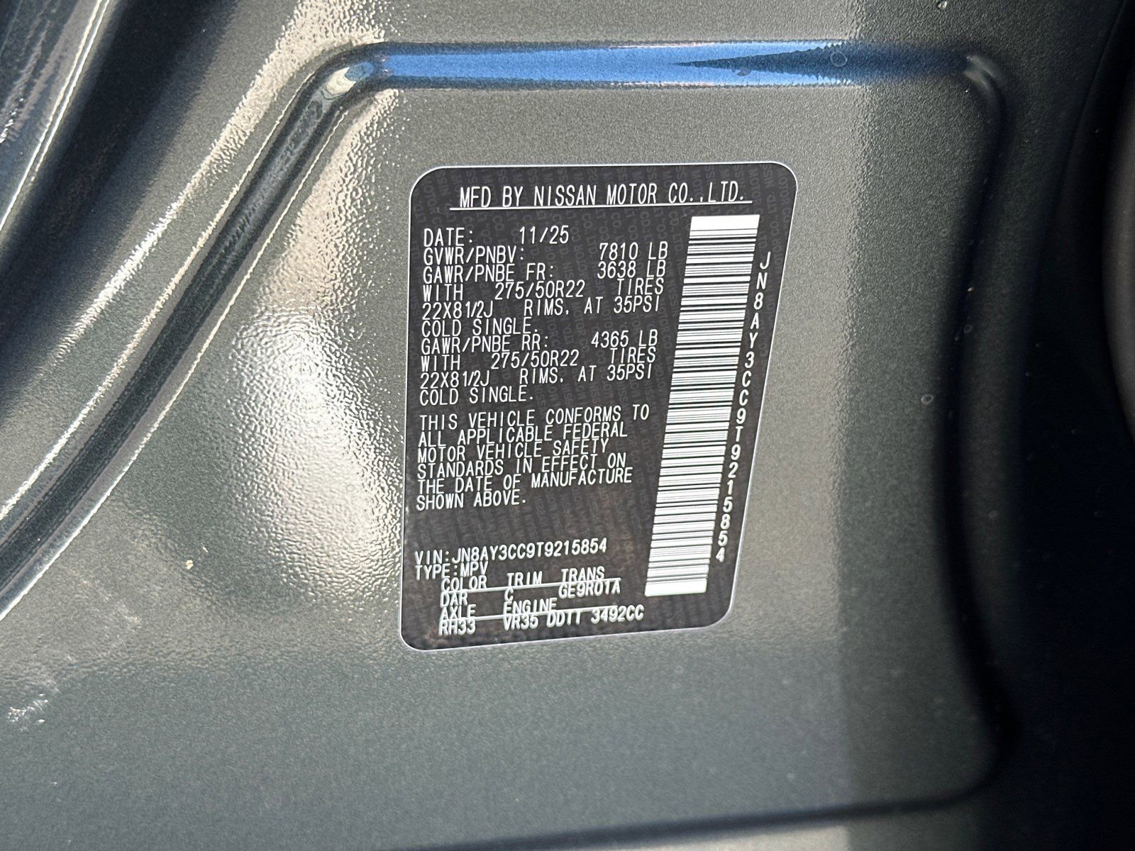 New 2026 White Nissan Platinum Reserve image 41