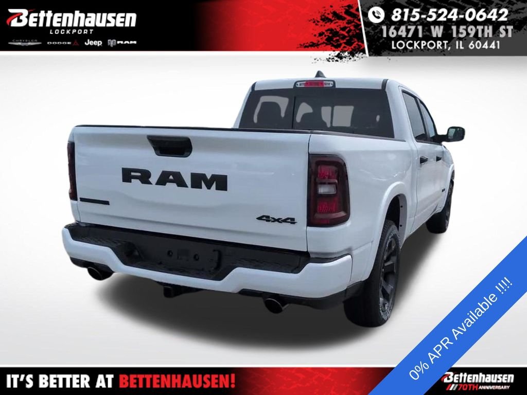 New 2026 Bright White Clear-Coat Exterior Paint RAM Big Horn image 10
