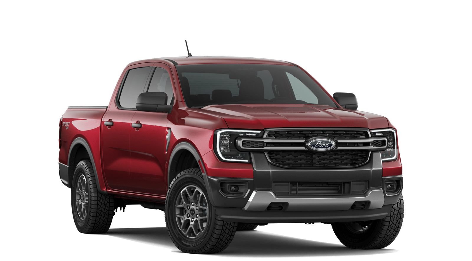 New 2026 Ruby Red Metallic Tinted Clearcoat Ford XLT image 2