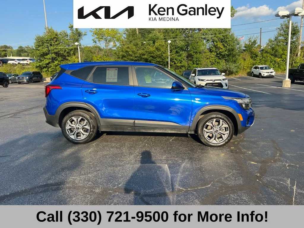 Certified Used 2024 Blue Kia LX image 8