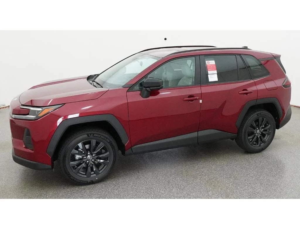 New 2026 Red Toyota XLE Premium image 3