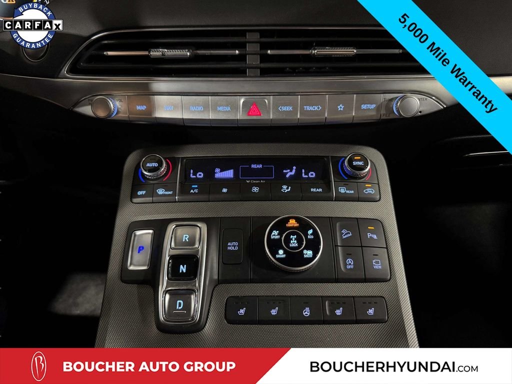 Certified Used 2021 Sierra Burgundy Hyundai Limited image 16