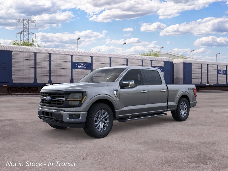 New 2026 Carbonized Gray Metallic Ford XLT image 1