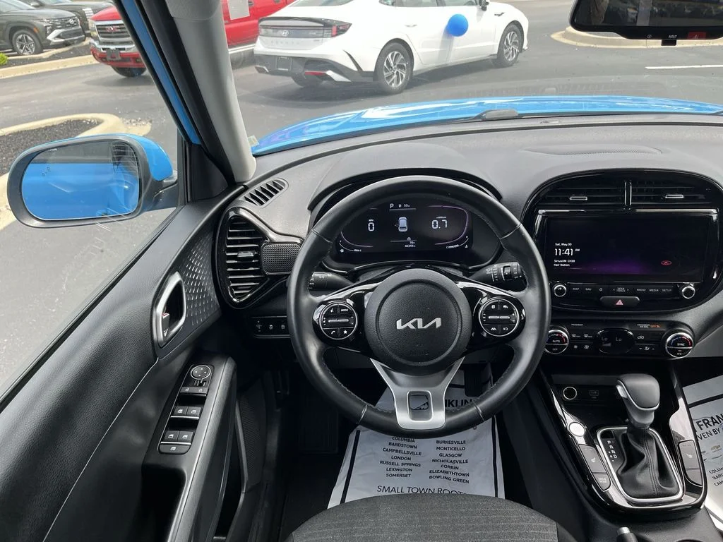 Used 2023 Blue Kia EX image 20