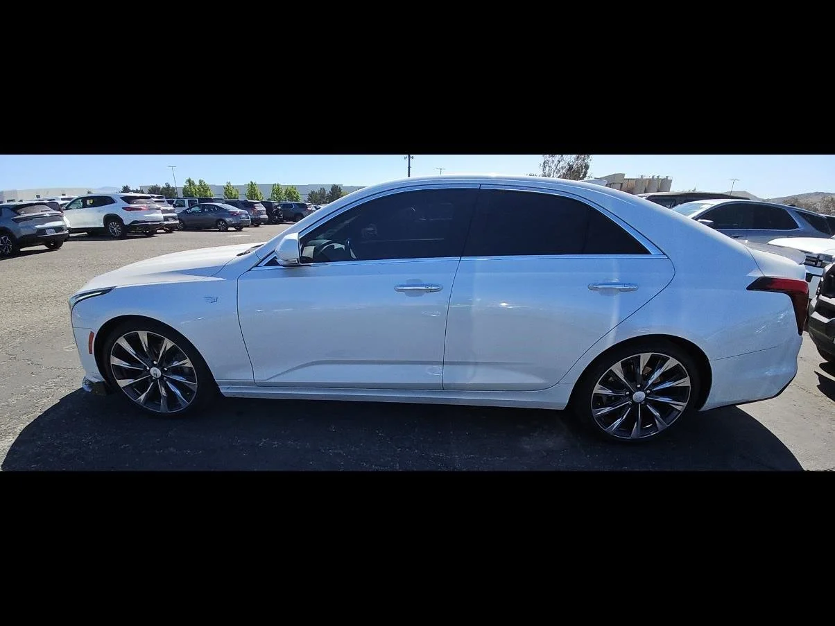 Used 2023 Crystal White Tricoat Cadillac Premium Luxury image 5