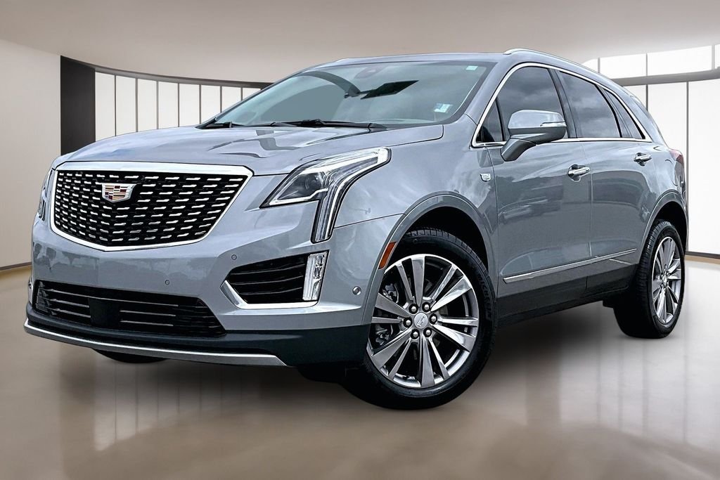 Used 2025 Silver Cadillac Premium Luxury image 1