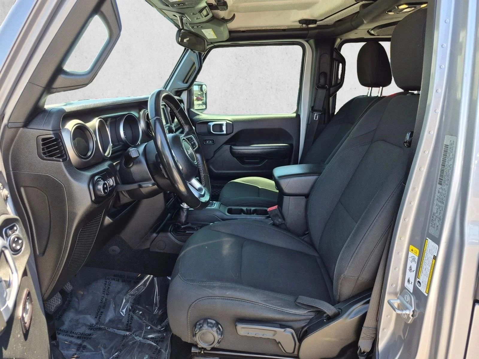 Used 2020 Billet Silver Metallic Clearcoat Jeep Sport S image 7