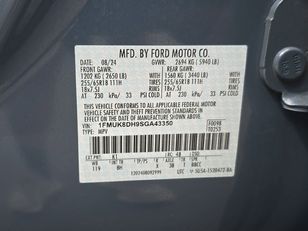Used 2025 Blue Ford Active image 37