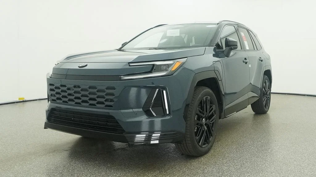 New 2026 Storm Cloud with Midnight Black Metallic roof Toyota XSE image 19