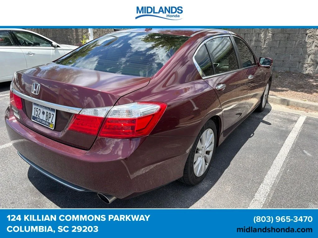 Used 2013 Basque Red Pearl II Honda EX-L image 2
