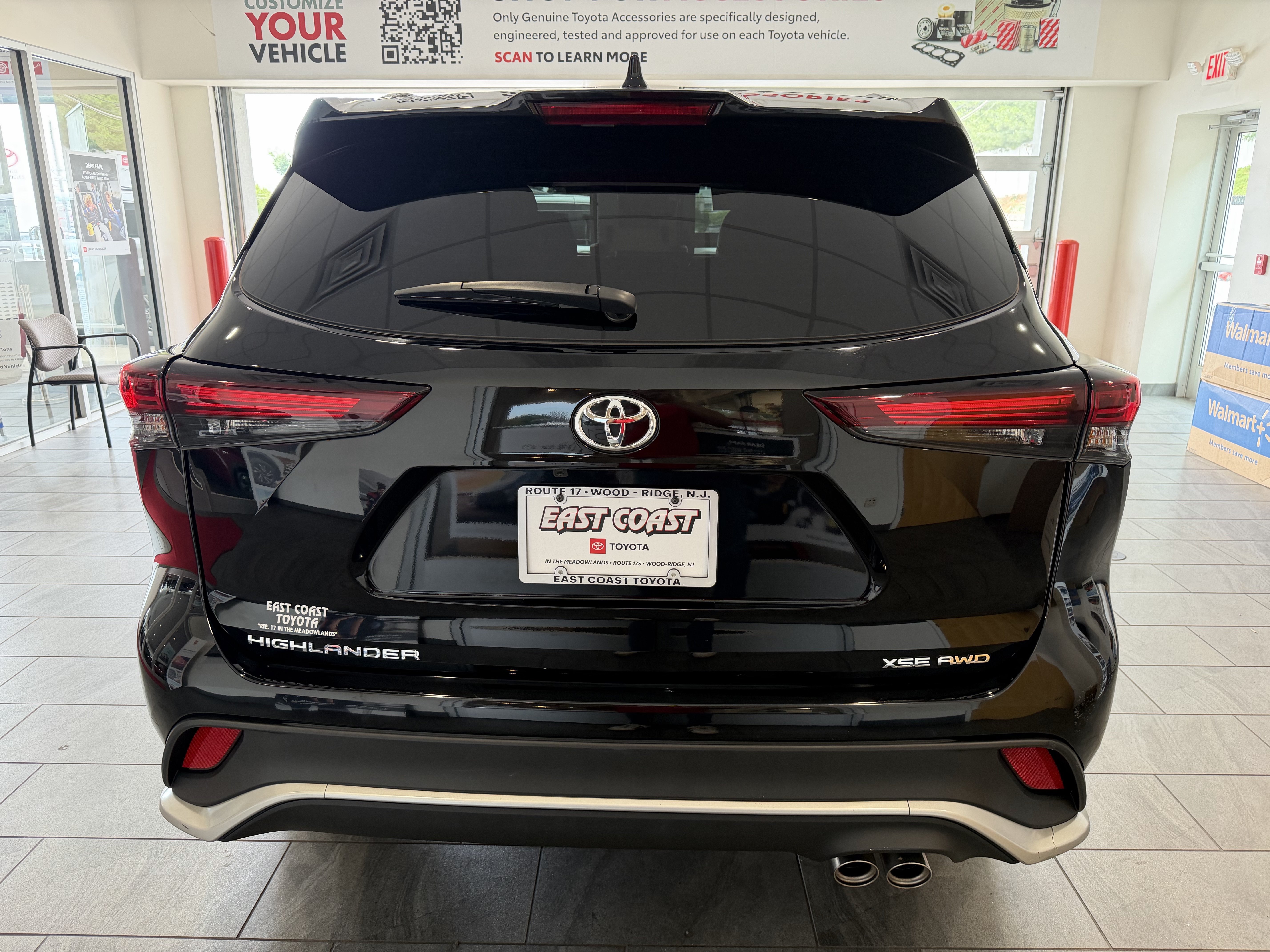 Certified Used 2025 Black Toyota XSE image 6