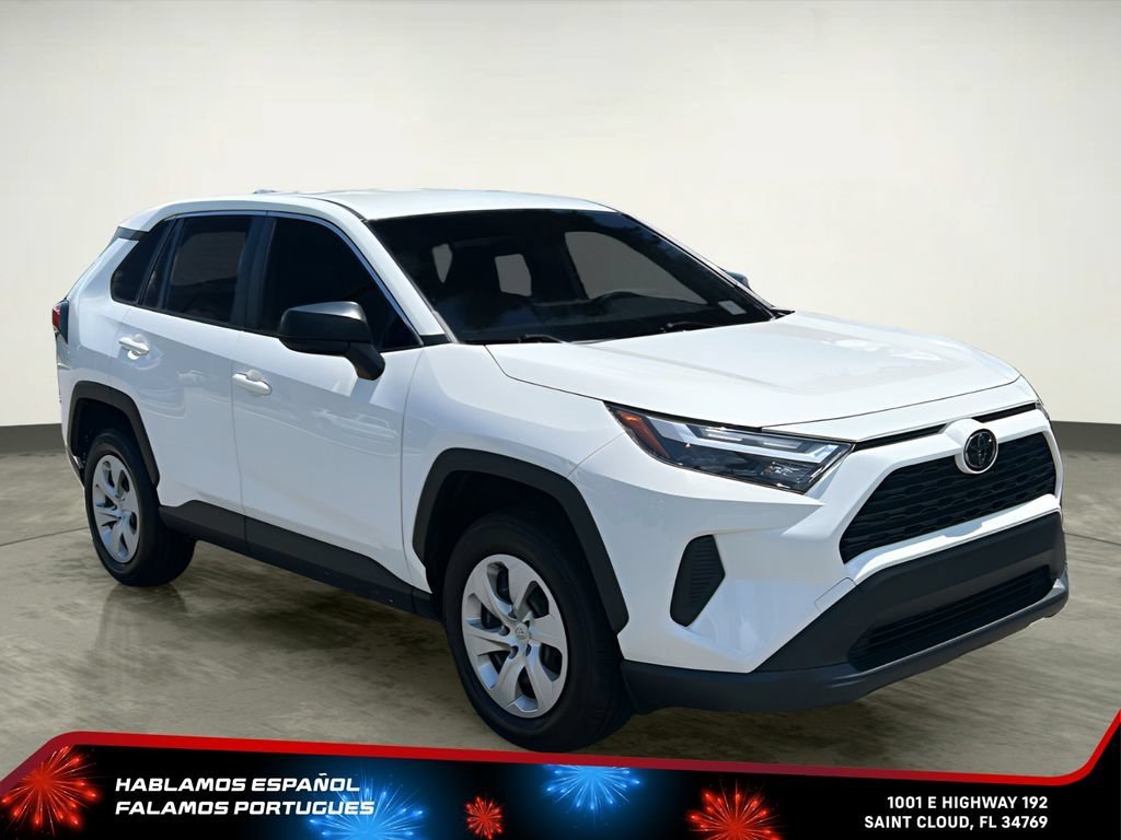 Used 2023 White Toyota LE image 8