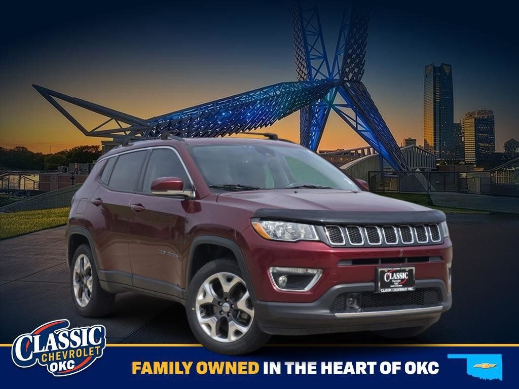 Red 2021 Jeep Compass Limited 4WD SUV / Crossover Four-Wheel Drive