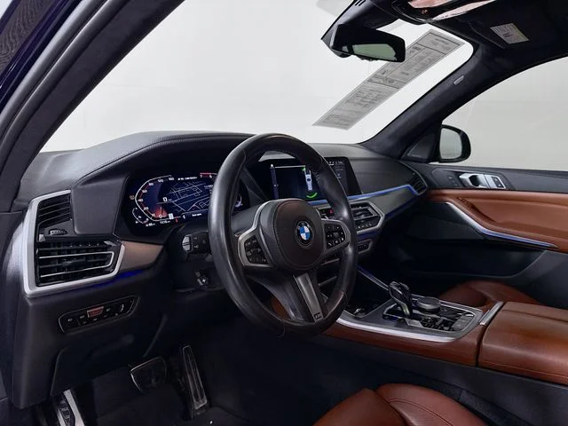 Used 2021 Blue BMW M50i image 9