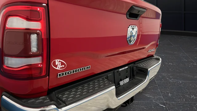 Used 2022 Flame Red Clearcoat Ram Big Horn image 41