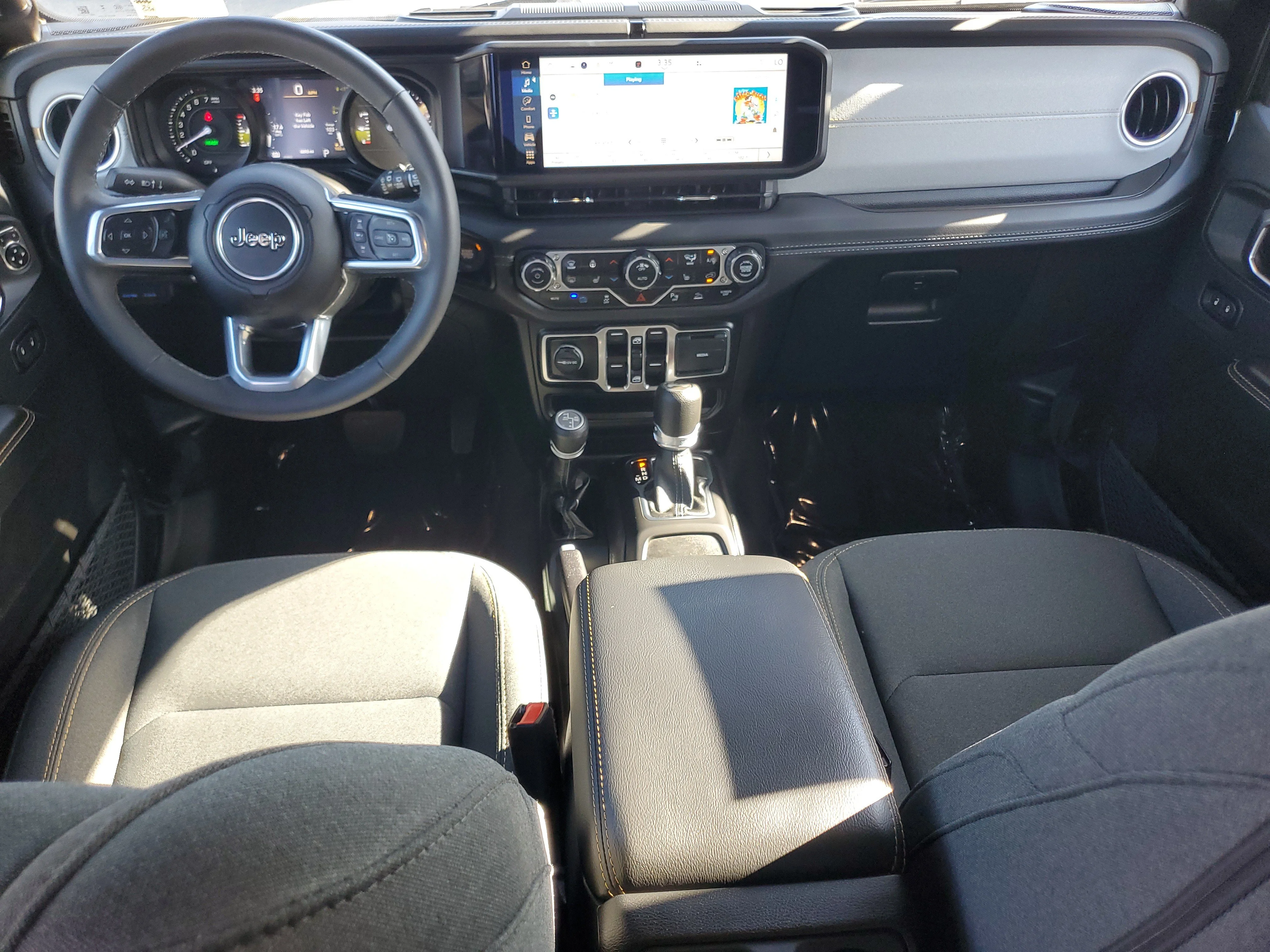Certified Used 2025 Black Jeep Sahara 4xe image 19