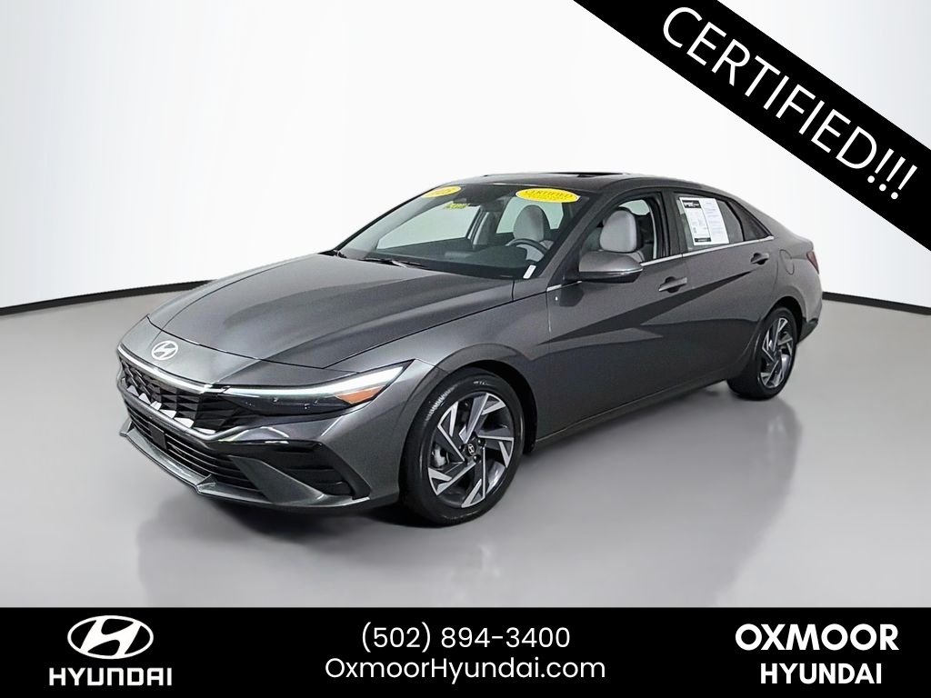 Certified Used 2025 Amazon Gray Hyundai Limited image 3