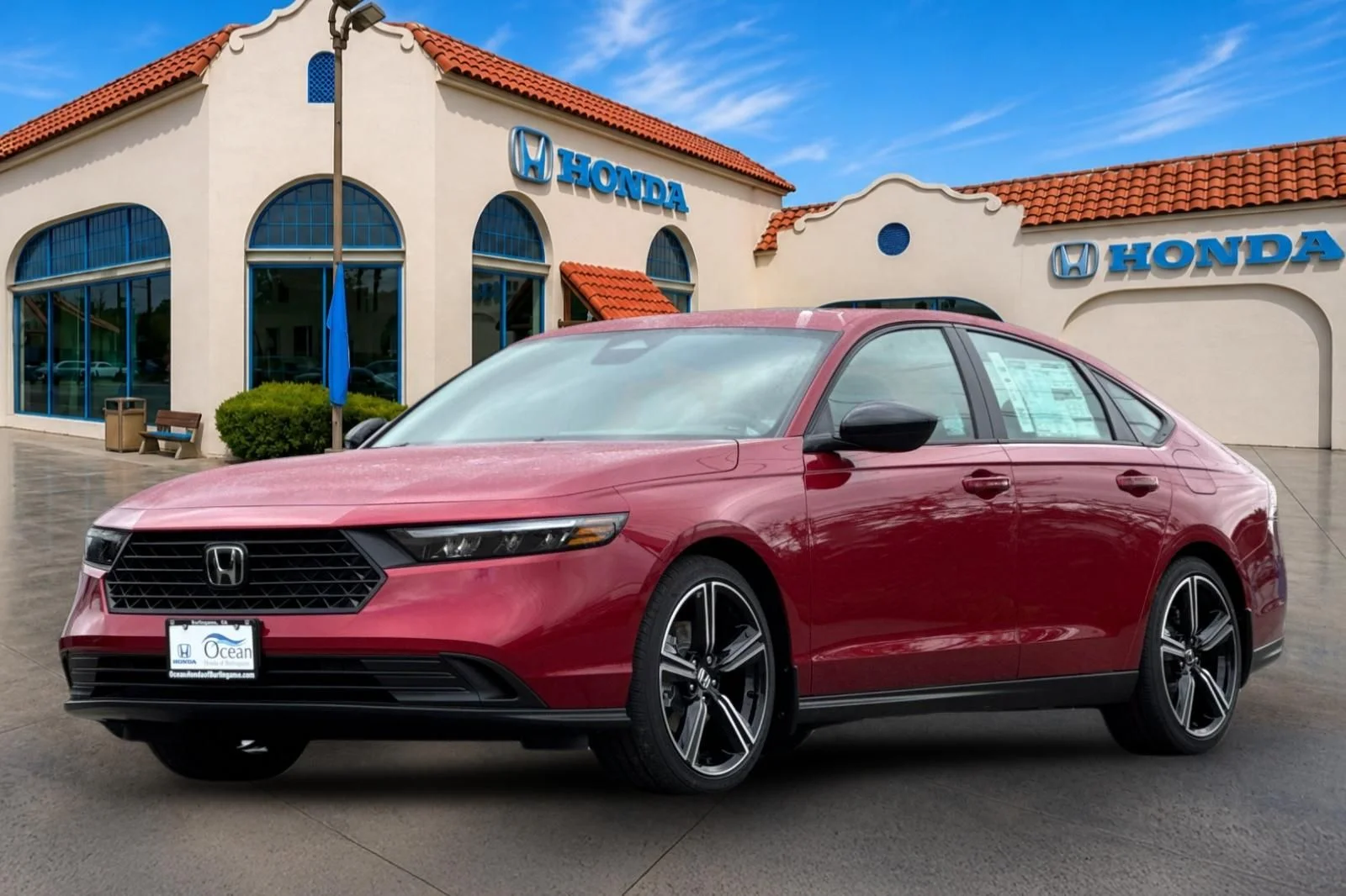New 2026 Radiant Red Metallic Honda Sport image 8