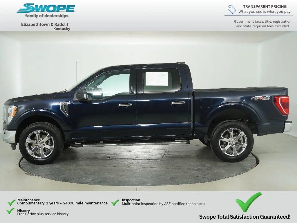 Certified Used 2023 Blue Ford XLT image 9