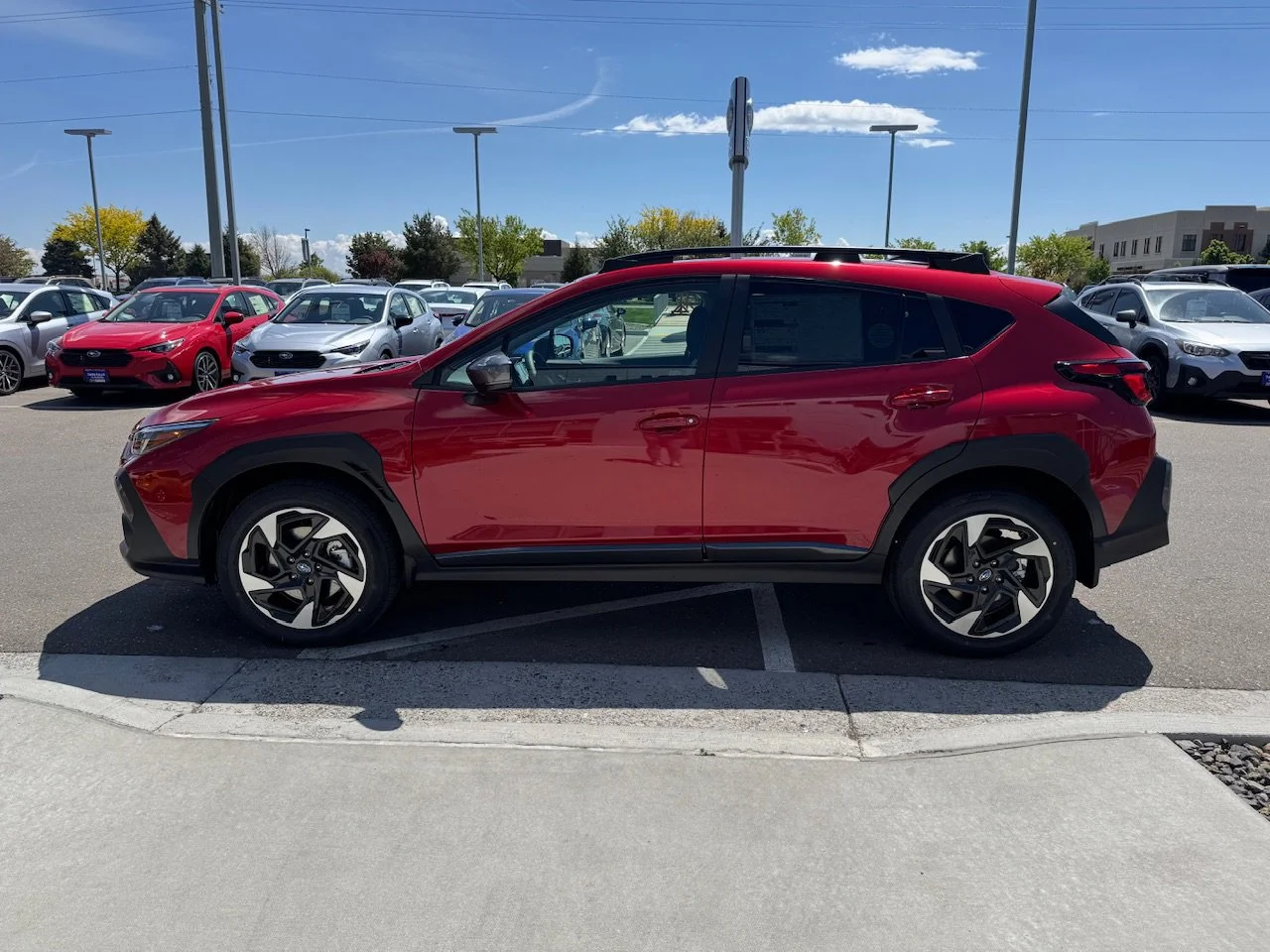 New 2026 Lithium Red Pearl Subaru Limited image 4