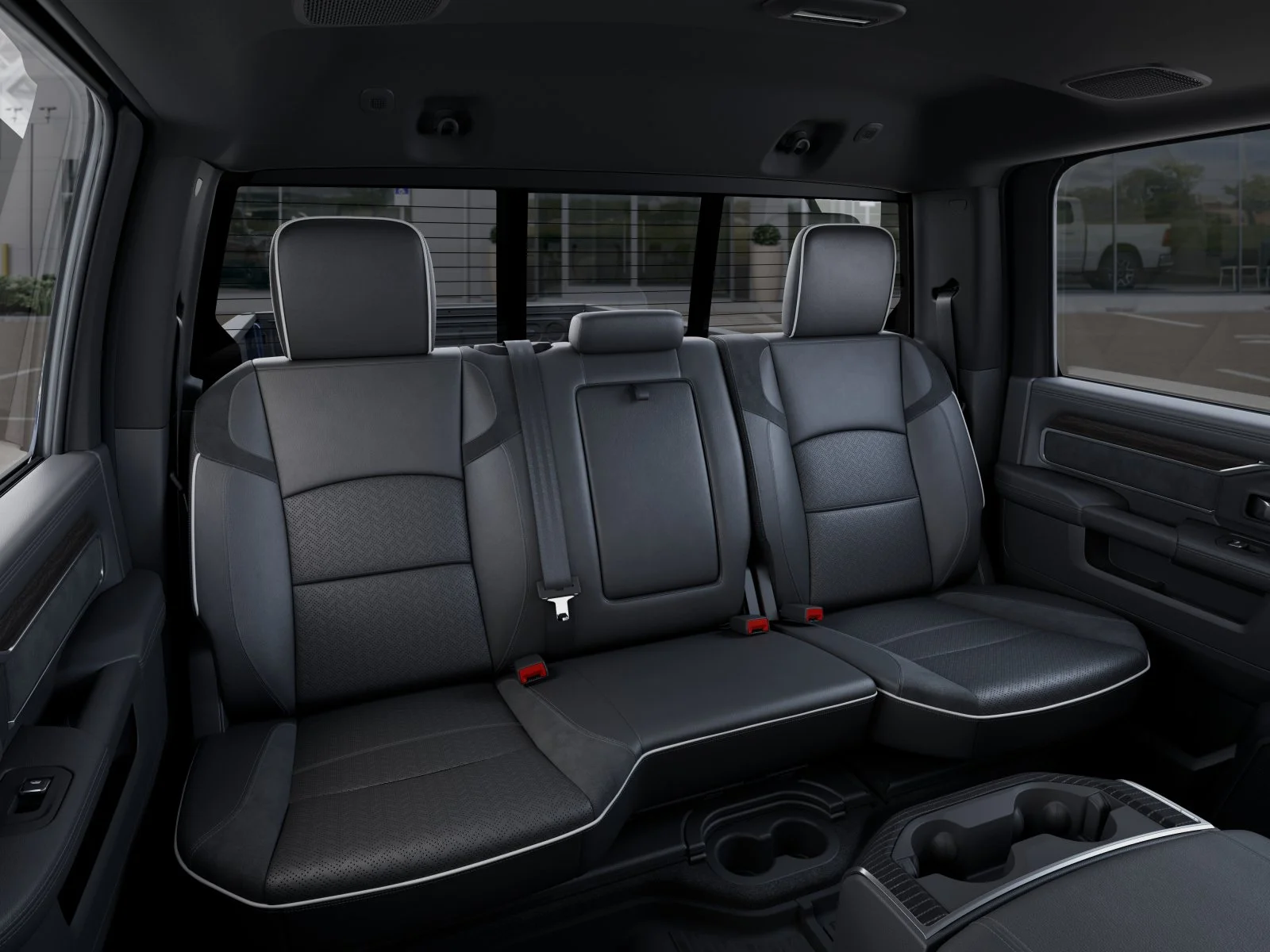 New 2025 Forged Blue Metallic Exterior Paint RAM Laramie image 41