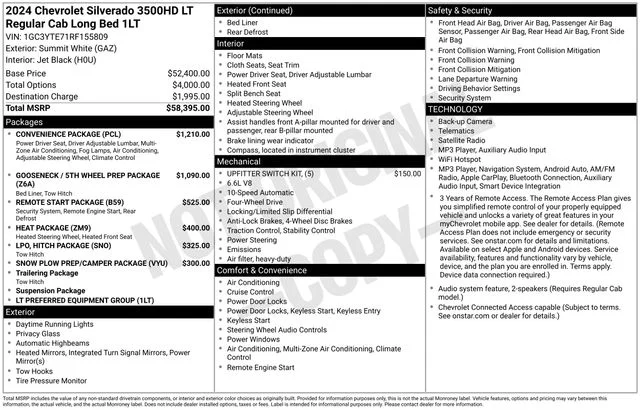 Used 2024 Summit White Chevrolet LT image 31
