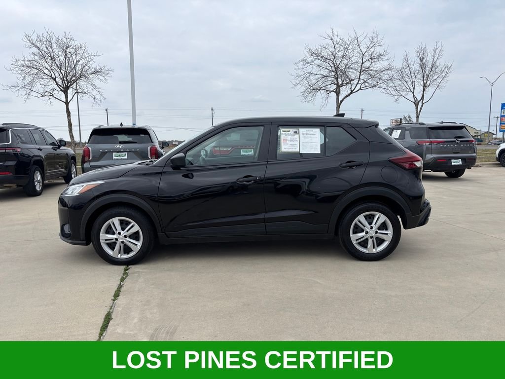 Used 2024 Nissan Kicks S with VIN 3N1CP5BV9RL551366 for sale in Bastrop, TX