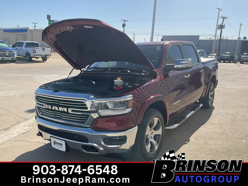 Used 2021 Delmonico Red Pearlcoat Ram Laramie image 29