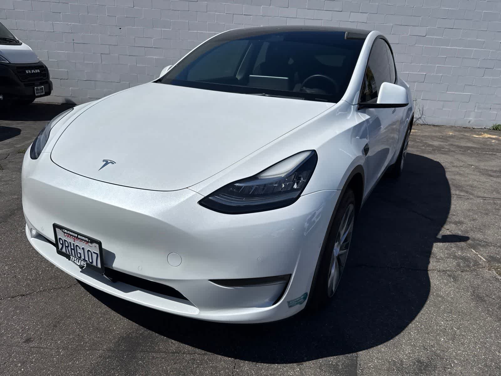 Used 2022 Tesla Model Y Long Range with VIN 7SAYGDEEXNF321940 for sale in Costa Mesa, CA