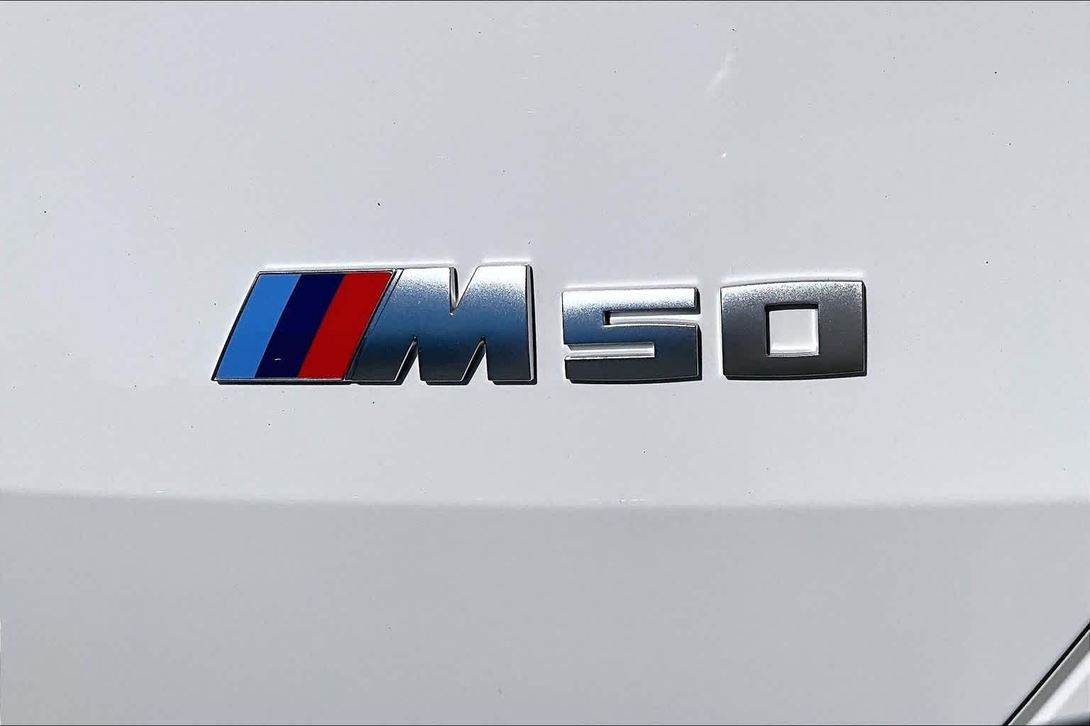 Used 2026 Alpine White BMW M50 xDrive image 10