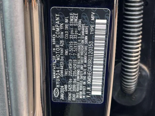 Used 2024 Black Hyundai Limited image 25
