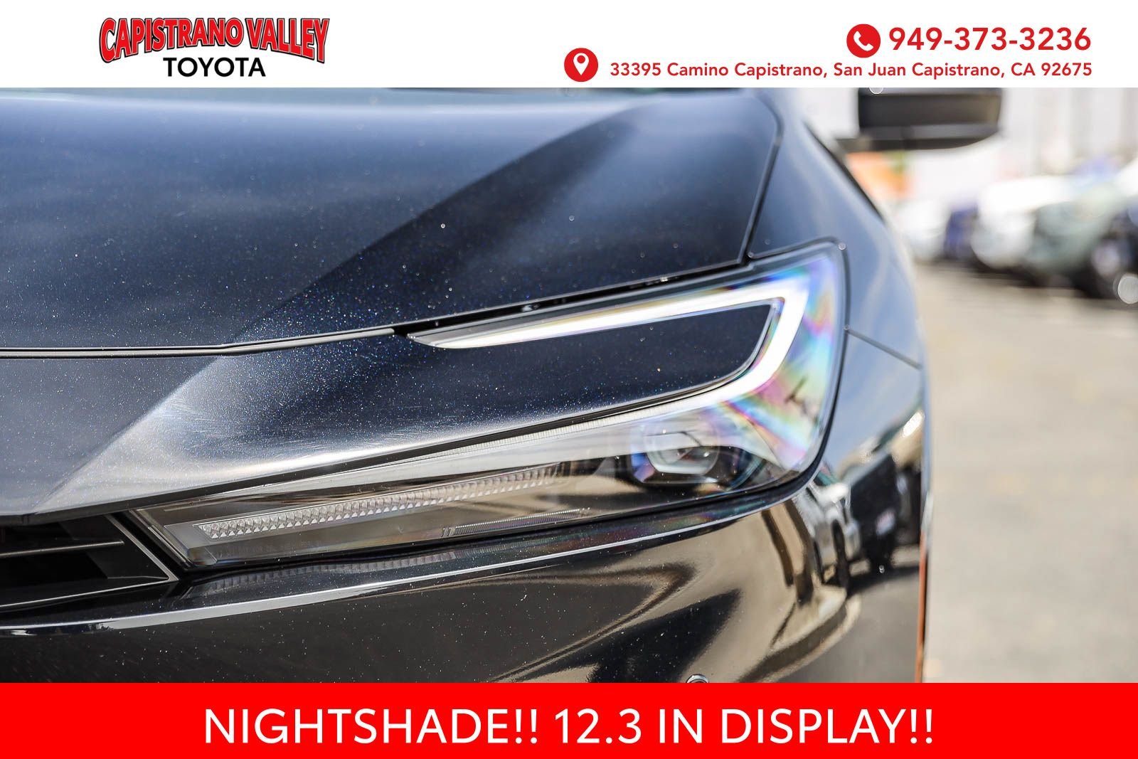 Certified Used 2025 MIDNIGHT BLACK METALLIC Toyota Nightshade image 10