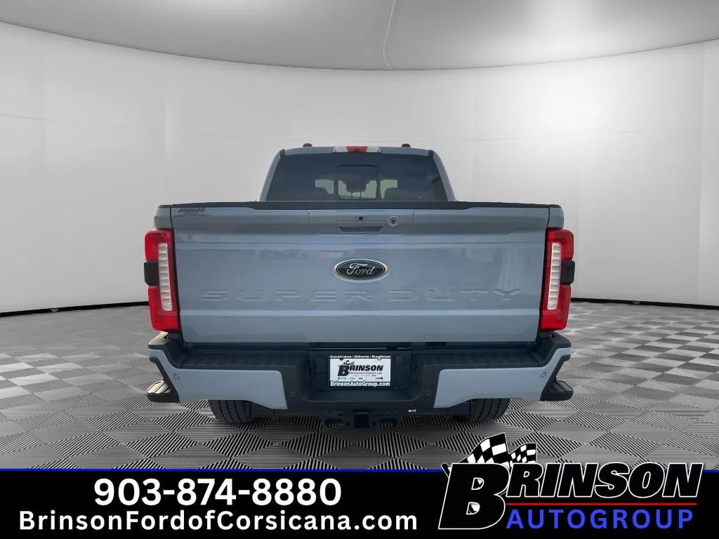 New 2026 Glacier Gray Metallic Tri-Coat Ford F-250® Lariat® image 4