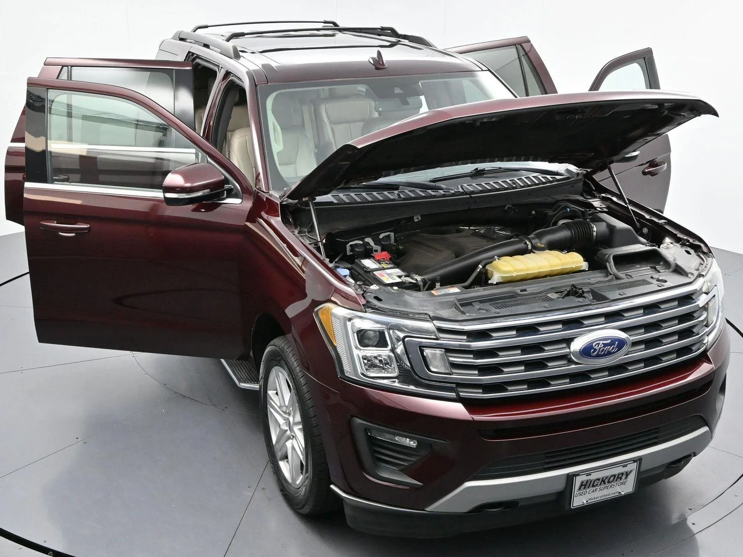 Used 2020 Burgundy Velvet Metallic Tinted Clearcoat Ford XLT image 45